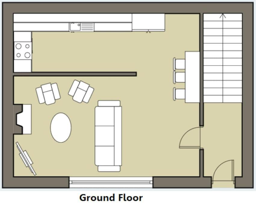 Stylish & Modern 6-bed Townhouse W/parking Appartement